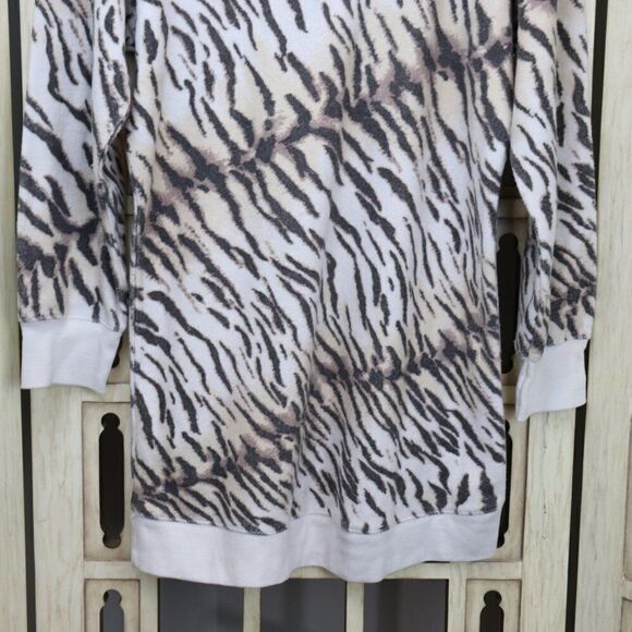 Vintage Havana Tiger Animal Print Soft Sweatshirt Hoodie S - Picture 7 of 11